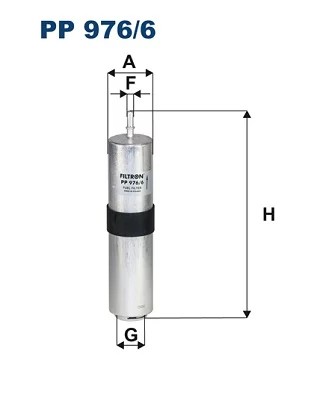 PP976/6 FILTRO COMBUSTIBLES  