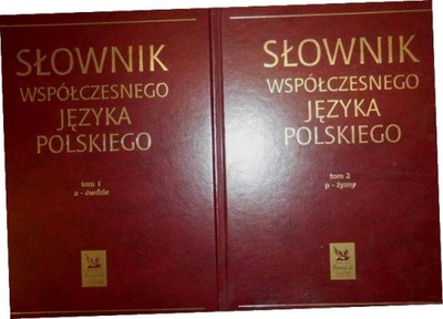 Słownik współczesnego języka polskiego 2 tomy -