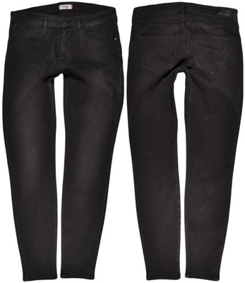 WRANGLER spodnie REGULAR jeans SKINNY _ W32 L32