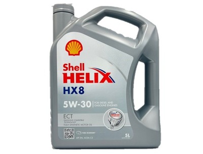 Shell Helix HX8 ECT 5W-30 5L / 550048100 výroby 09/2025