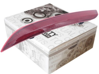 Відбивач світло відбивний l vw polo v 6r 6c 14- фото №1