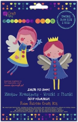 ZESTAW KREATYWNY ---- WRÓŻKI Z PIANKI