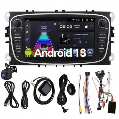 RADIO AUTOMOTIVE ANDROID FOR FORD FOCUS MONDEO C-MAX S-MAX GALAXY II KUGA  