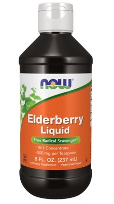 NOW FOODS Elderberry Liquid (237 ml)