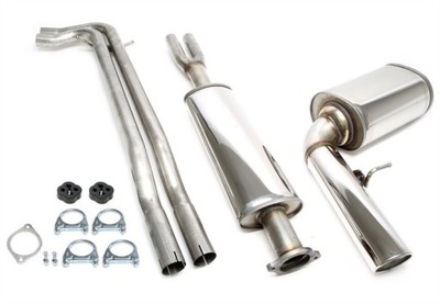 Спортивный выхлоп cat back volvo xc70 typ s ta фото №1