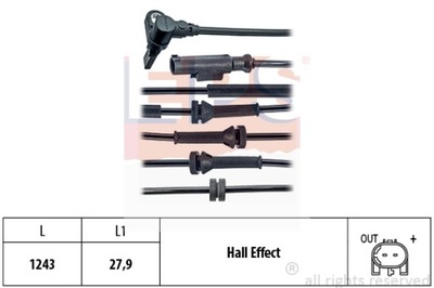 Датчики abs i esp eps 1.960.184 фото №1