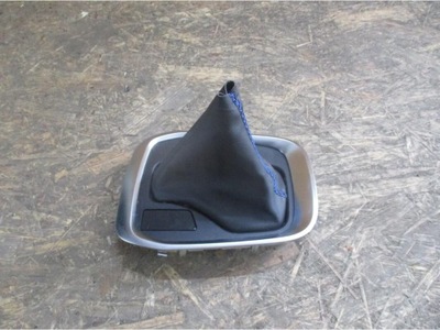 Чохол рамка вибірник автоматична коробка передач шкіра renault megane iv 4 gt фото №1