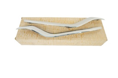 Captur ii 2 19- новий хром лівий правий бампера решітка перед kpl оригінал фото №1