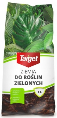 Target Ziemia podłoże do roślin zielonych 5 L