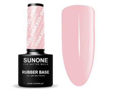 Sunone Baza kauczukowa Rubber Base Pink 05 5 g