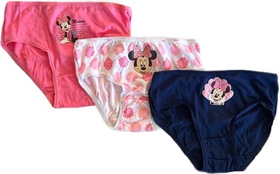 MYSZKA MINNIE DISNEY FIGI MAJTKI DZIEWCZĘCE BAWEŁNIANE 104/110