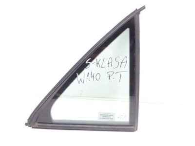Mercedes s w140 91- стекло треугольник дверь правый задний фото №1