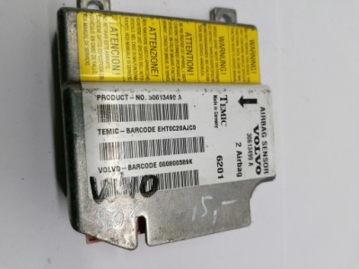 Модуль датчик подушка безопасности 30613499a volvo v40 i 99-00 фото №1