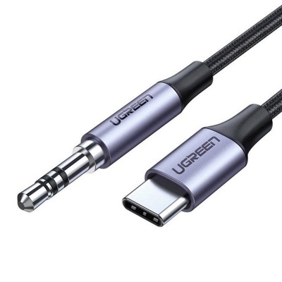 Kabel mini jack 3,5mm AUX do USB-C UGREEN AV143 1m