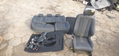 Комплект сидіння заднє сидіння ремені обшивка багажника renault megane iii coupe фото №1