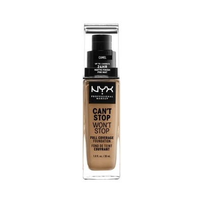 NYX Professional Makeup Can't Stop Podkład Camel