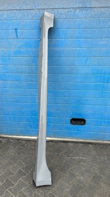 Kia stinger 2008- накладка поріг ліва фото №1