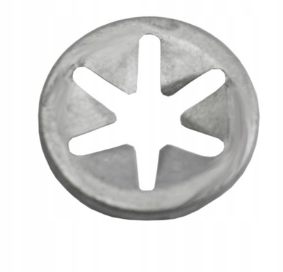 10szt mercedes w 220 -пластина стяжная обивка фото №1