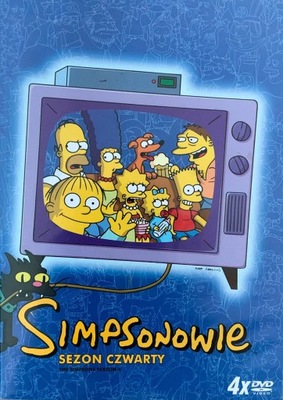 SIMPSONOWIE Sezon 4 (4 DVD) The Simpsons LEKTOR PL