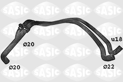 SASIC SWH4249 CABLE ELÁSTICO DEL RADIADOR  