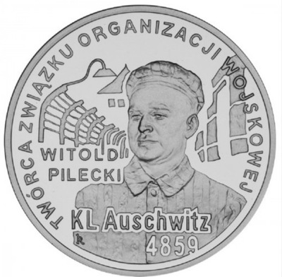 Moneta 10 zł KL Auschwitz-Birkenau 2010 MENNICZA