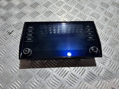 Дисплей радио навигация skoda karoq 17- 565919605b фото №1