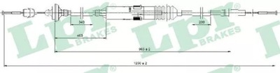 LYNAS SPRZ. VW T4 /SAMOREG./ C0276C LPR CIEGLO, 