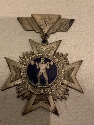 MEDAL SIERADZ TURNIEJ NOWOROCZNY W PODNOSZENIU CIĘŻARÓW 1961