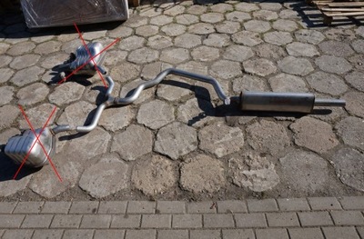 Система выпускной гаситель vw arteon 3h fl 2.0fsi фото №1