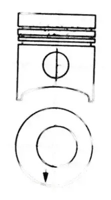 Kolbenschmidt 93757960 набор ремонтный, поршни / втулки cylindrowe фото №1