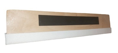 Rakla drewniana z filcem - 70 cm