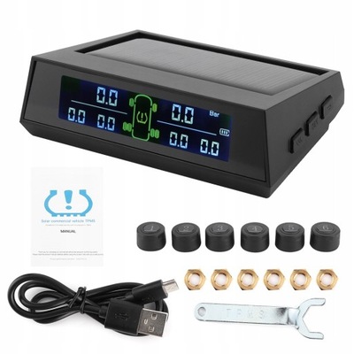 ZASILANY ENERGIĄ SŁONECZNĄ TPMS LCD 