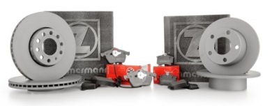 Гальмівні диски гальмівні колодки zimmermann p+t bmw 1 e82 330mm фото №1