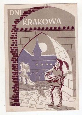 Kraków - Dni Krakowa - Zofia Dadlez - ok1950