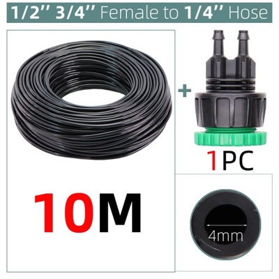 10-100M 4/7mm podlewanie ogrodu rura od węża PVC m