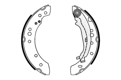 Brembo гальмівні колодки гальмівні mitsubishi colt vi smart фото №1