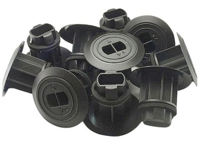 10x toyota corolla 19- camry prius 15- lexus es ls заглушка кліпса поріг з фото №1