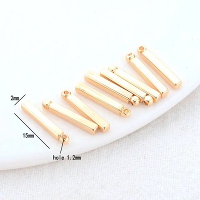 15MM 20MM 25MM 14K GOLD COLOR MOSIADZ KIJ CHARMS ZAWIESZKI ELEMENTS FOR  