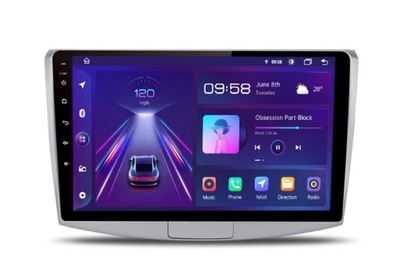 UNIVERSALŪS RADIO AUTOMOBILINIAI ANDROID CARPLAY 8GB+256GB 10