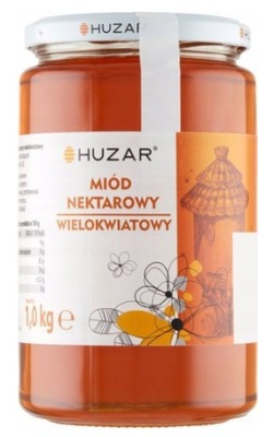 MIÓD HUZAR WIELOKWIATOWY 1KG