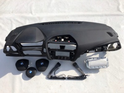 Bmw f20 navi панель приладів консоль панель приладів pulpit подушка безпеки ремені pas подушки безпеки !! фото №1