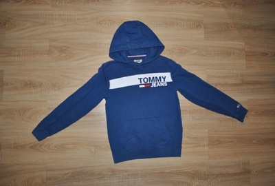 TOMMY JEANS świetna bluza LOGO r. S