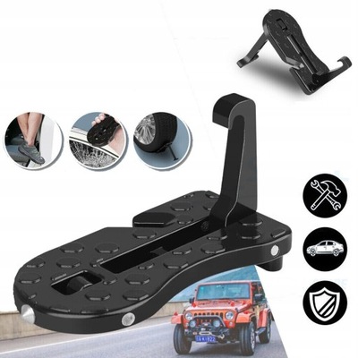 ESCALÓN PEDAL PLATAFORMA PLEGADIZO PARA COCHE DE PUERTA  