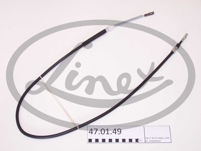 CABLE FRENOS VW LT 40-55 47.01.49 LINEX CABLES LINEX 47.01.49 CIEGLO,  