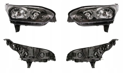 Фара ford transit tourneo connect 13-l+p tyc фото №1