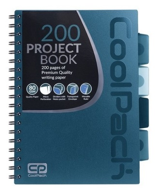 Coolpack - Project Book - Kołobrulion B5 Blue (94