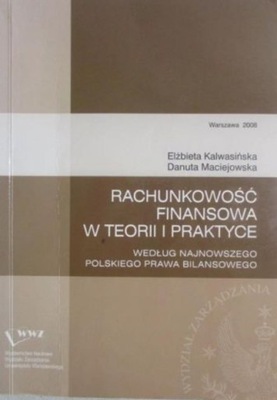 Rachunkowość finansowa w teorii i praktyce