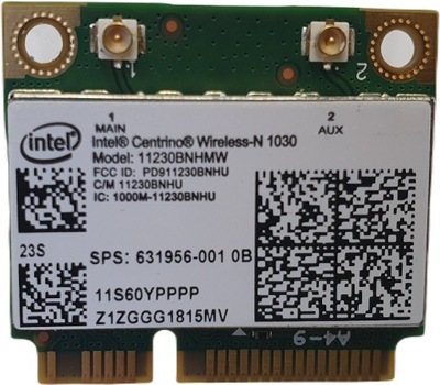 Karta WiFi WLAN Intel 11230BNHMW MiniPCI-E