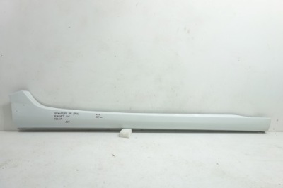 Накладка na поріг права renault zoe білий фото №1