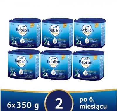 Bebilon 2 Pronutra Advance 6x 350g 7-12 msc MLEKO